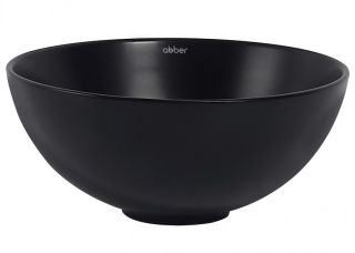 Раковина ABBER Bequem AC2106MB 32см чёрный матовый